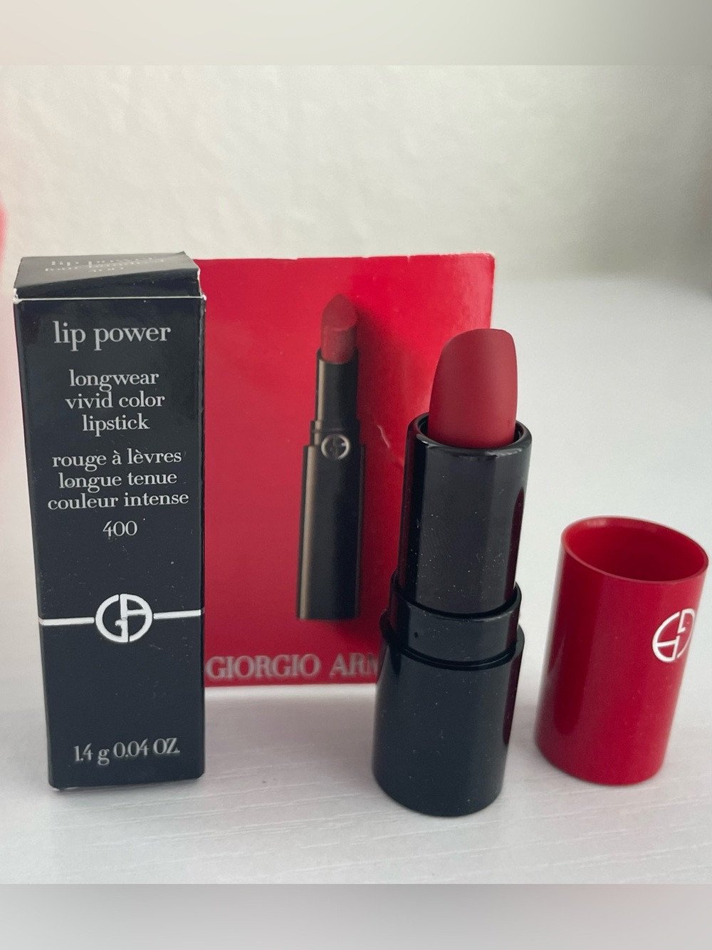 Giorgio Armani LIP POWER LONGWEAR MINI SATIN LIPSTICK